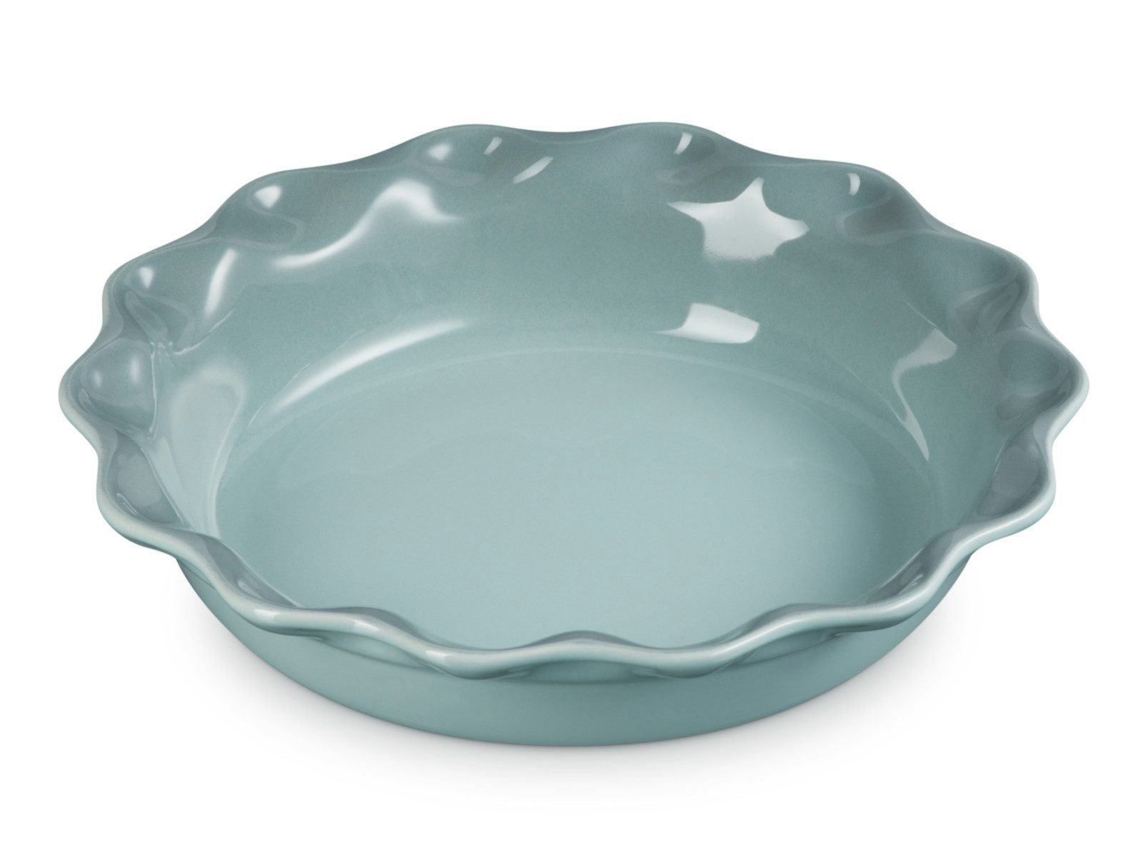 LE CREUSET Backform Pie-Form sea salt 23cm