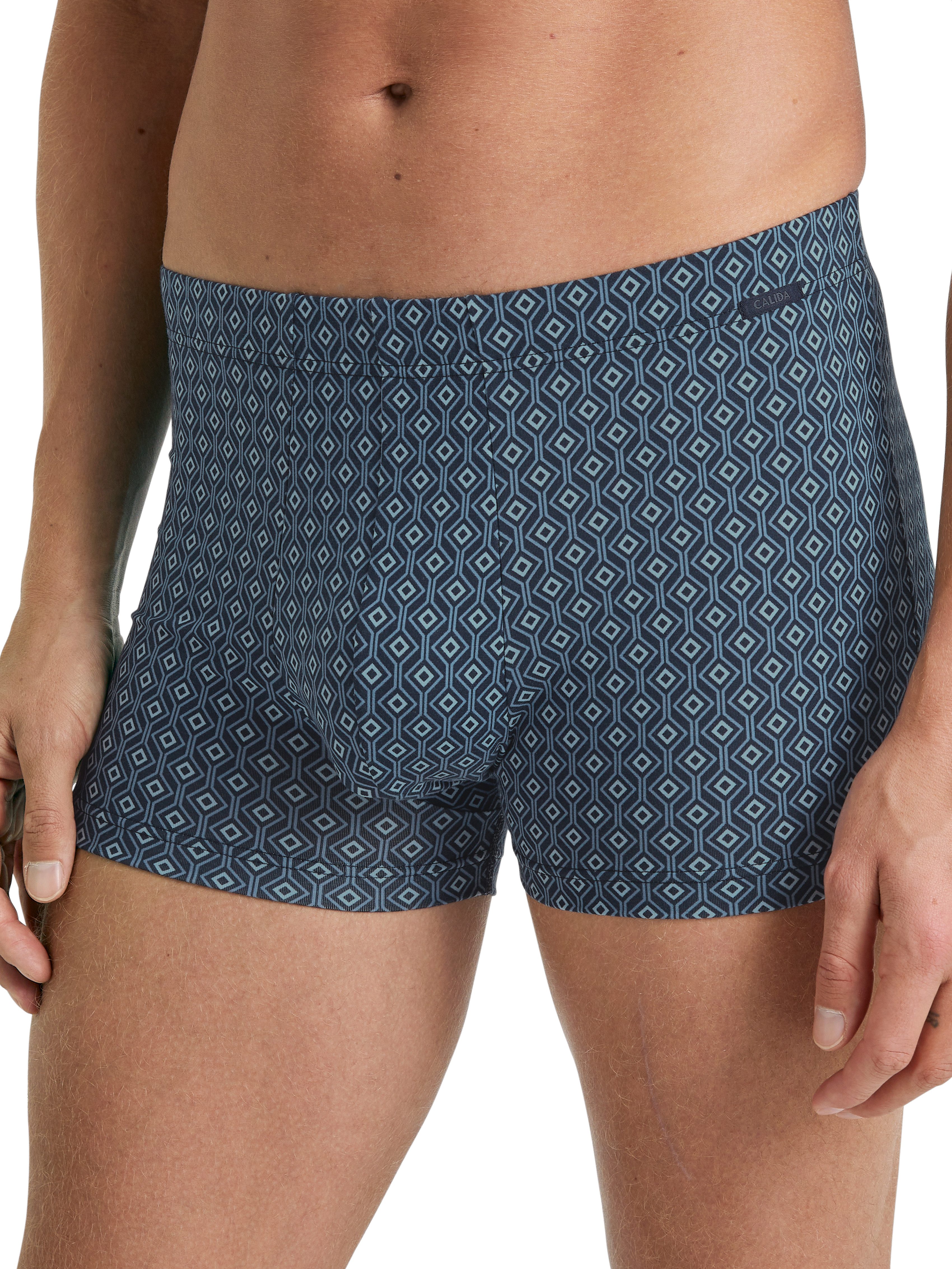 CALIDA Boxer Grafic Cotton elastisch, atmungsaktiv, Single Jersey, weich