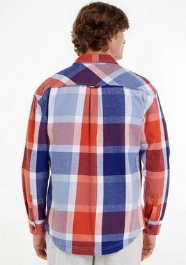 Tommy Jeans Karohemd TJM TWILL CHECK OVERSHIRT