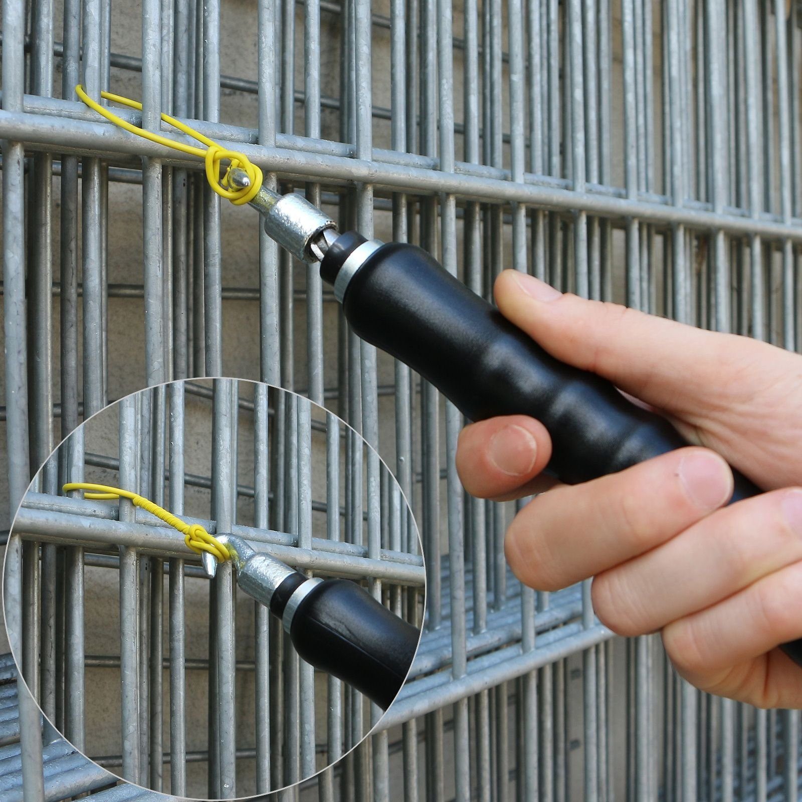 Zill Bindedraht Bindedraht gelb 160 mm Stahl 1000 Stück Typ 7018