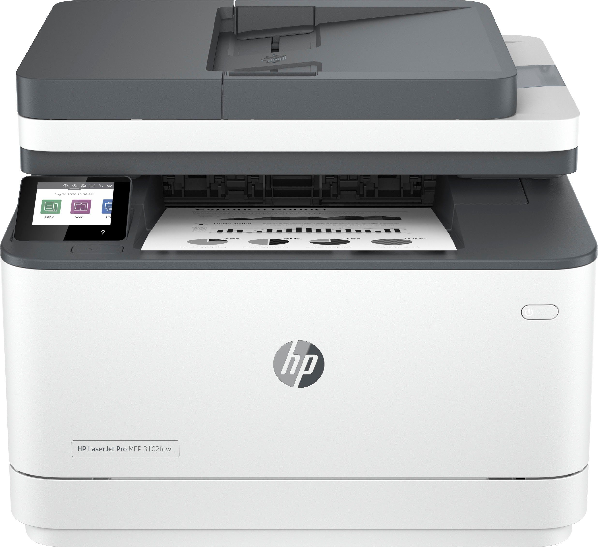 HP LaserJet Pro 3102fdw Multifunktionsdrucker, (Bluetooth, LAN (Ethernet), WLAN (Wi-Fi), Wi-Fi Direct)