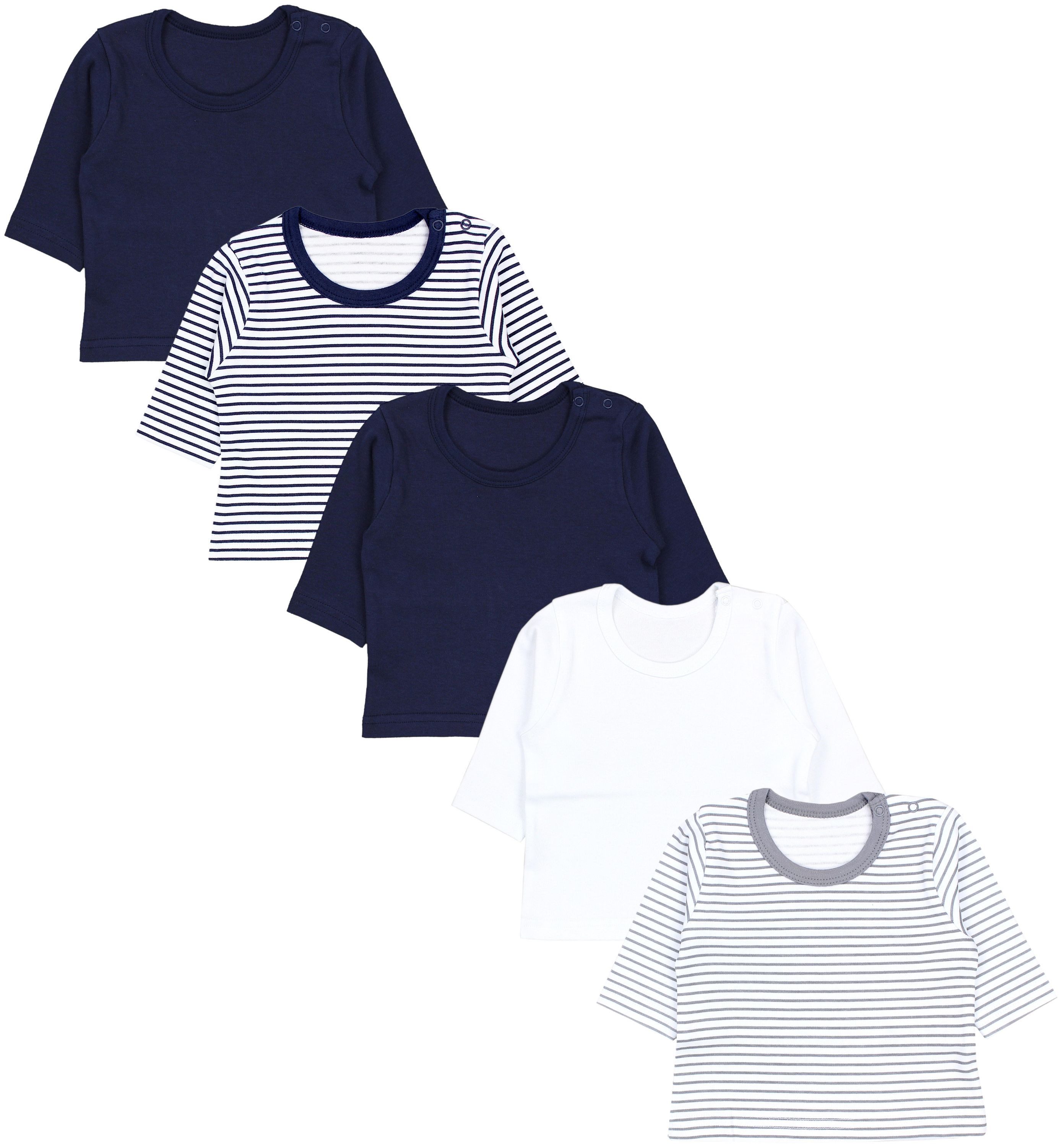 TupTam Langarmshirt TupTam Baby Jungen Langarmshirt 5er Pack
