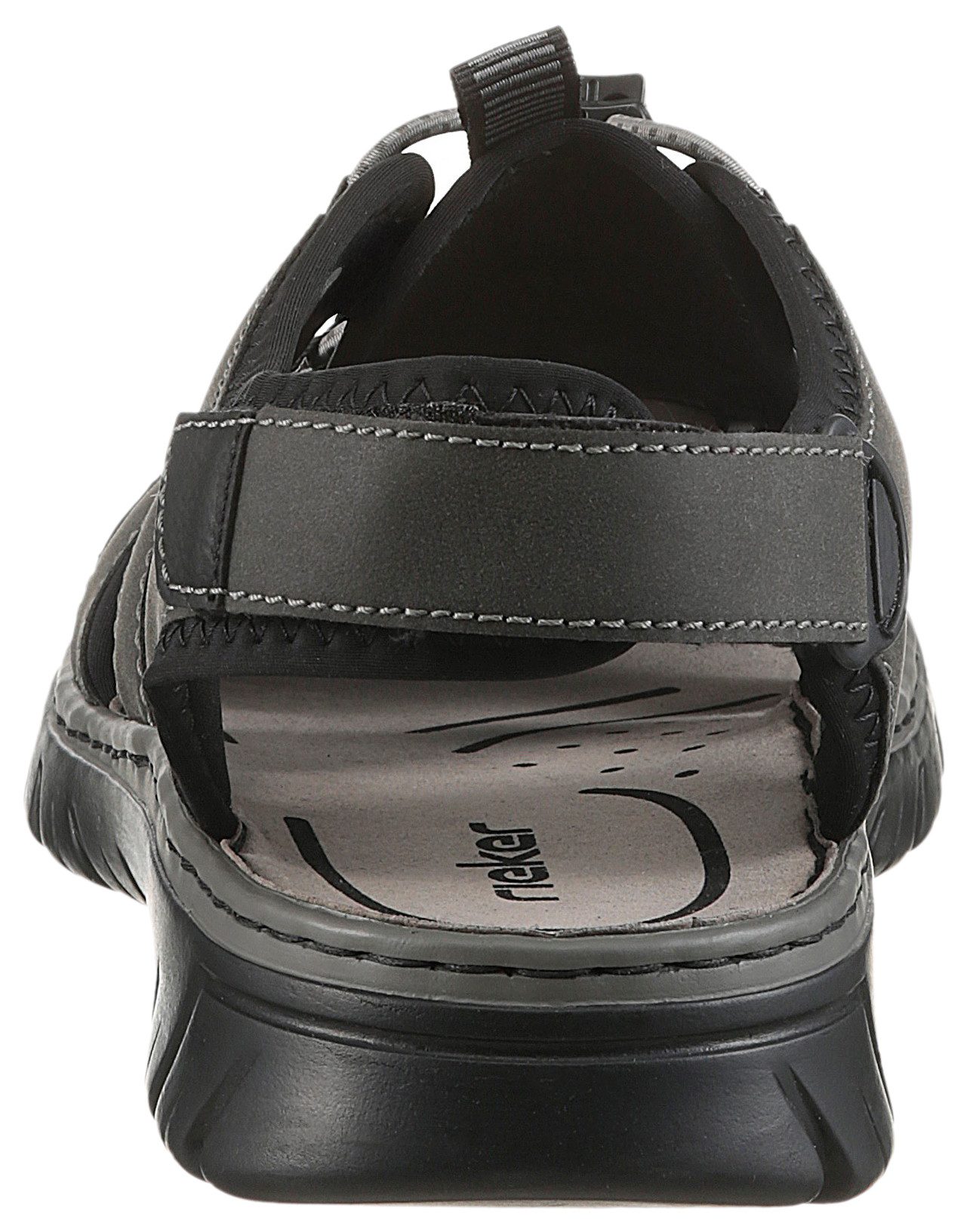 Rieker Sandale, Sommerschuh, Klettschuh, Freizeitsandale, Gummizug, Schellv günstig online kaufen