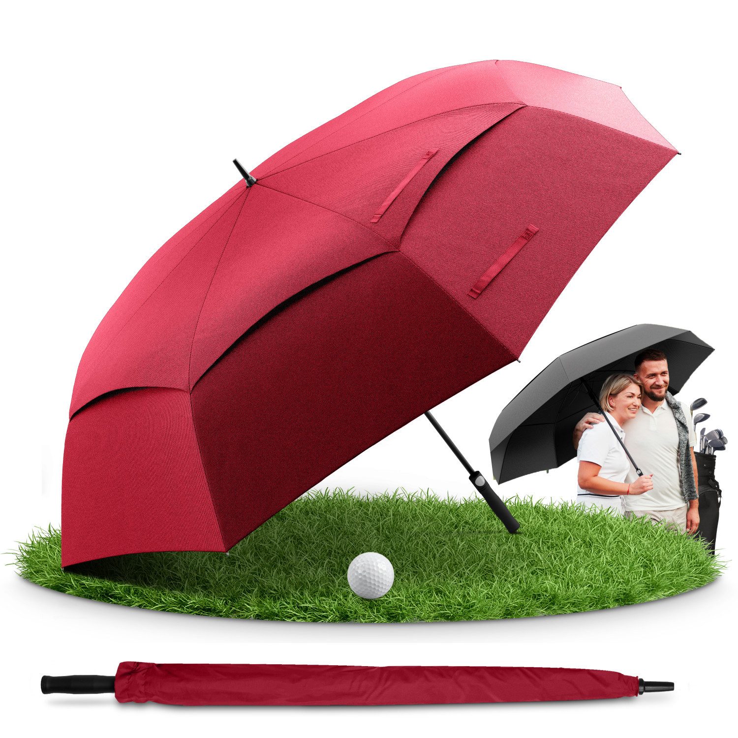 Styngard Golfregenschirm BELFAST, XXL Regenschirm Groß günstig online kaufen