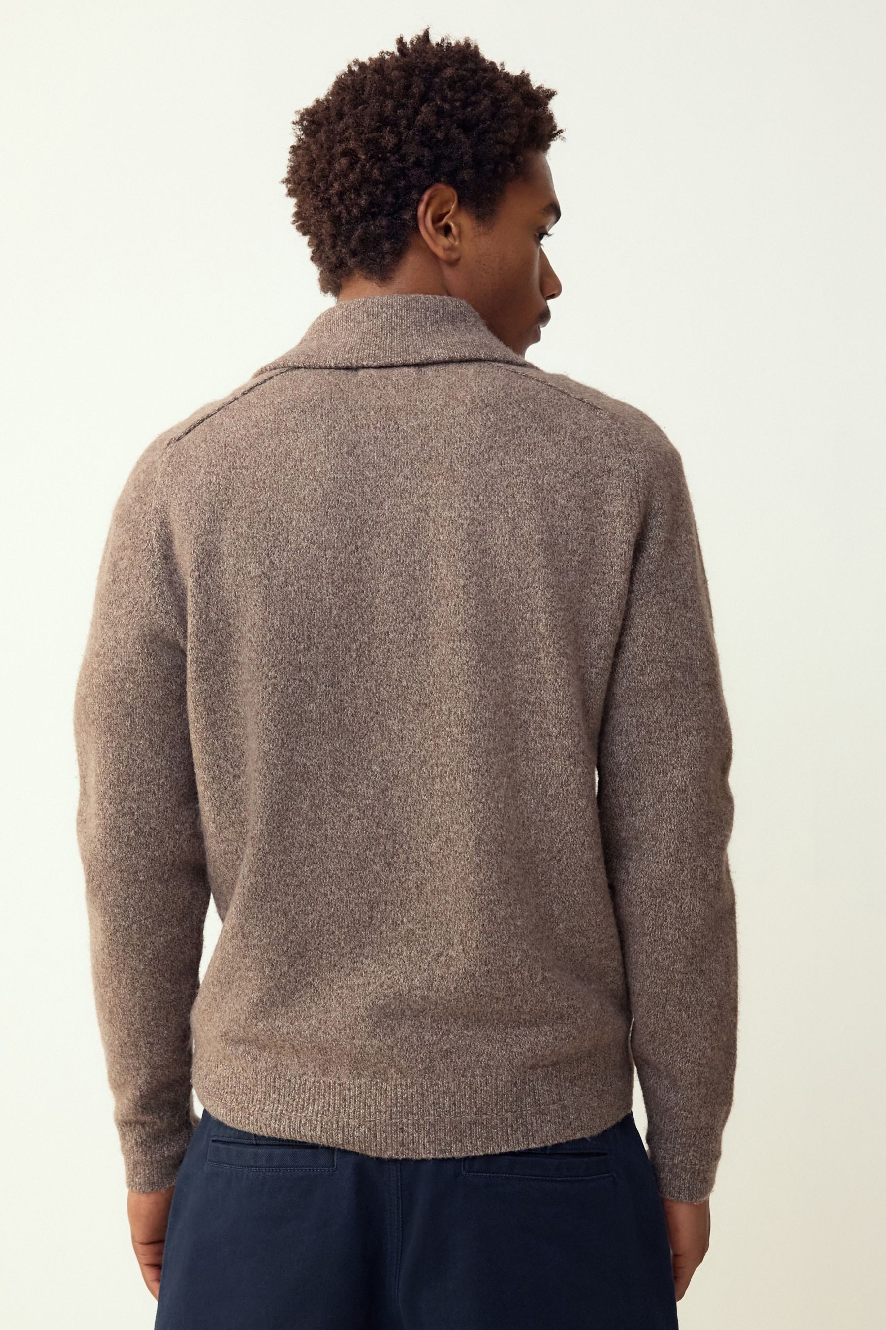 Next Troyer Regular Fit Troyer mit Viertel-Reißverschluss (1-tlg)