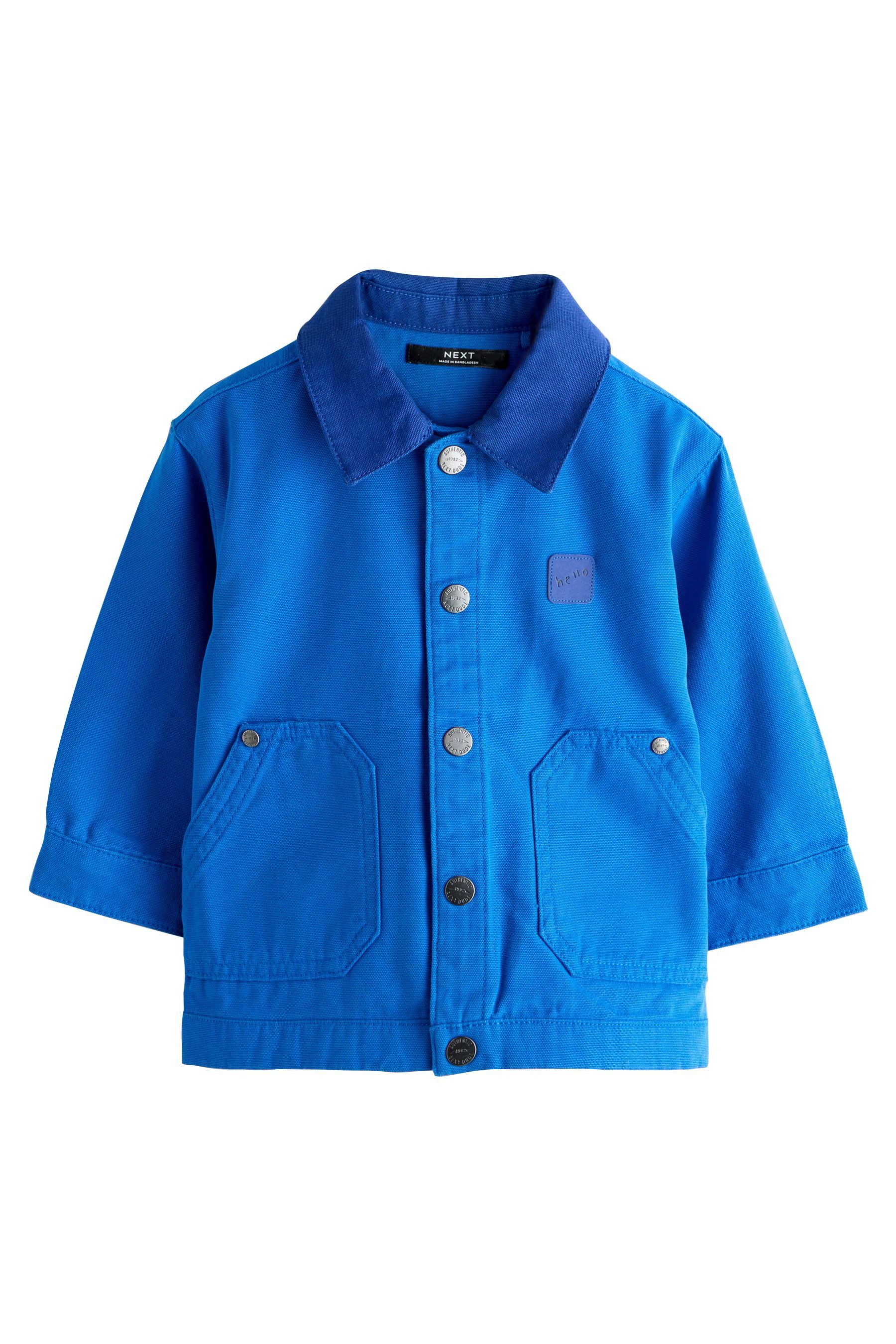 Next Hemdjacke Canvas-Hemdjacke (1-St)
