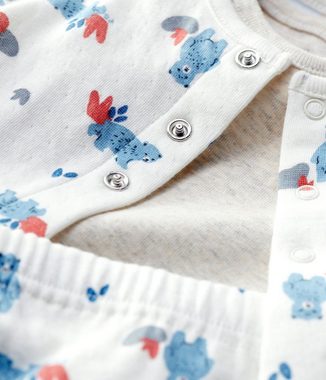 Petit Bateau Neugeborenen-Geschenkset Petit Bateau Kombination 3 Teile Bärenprint