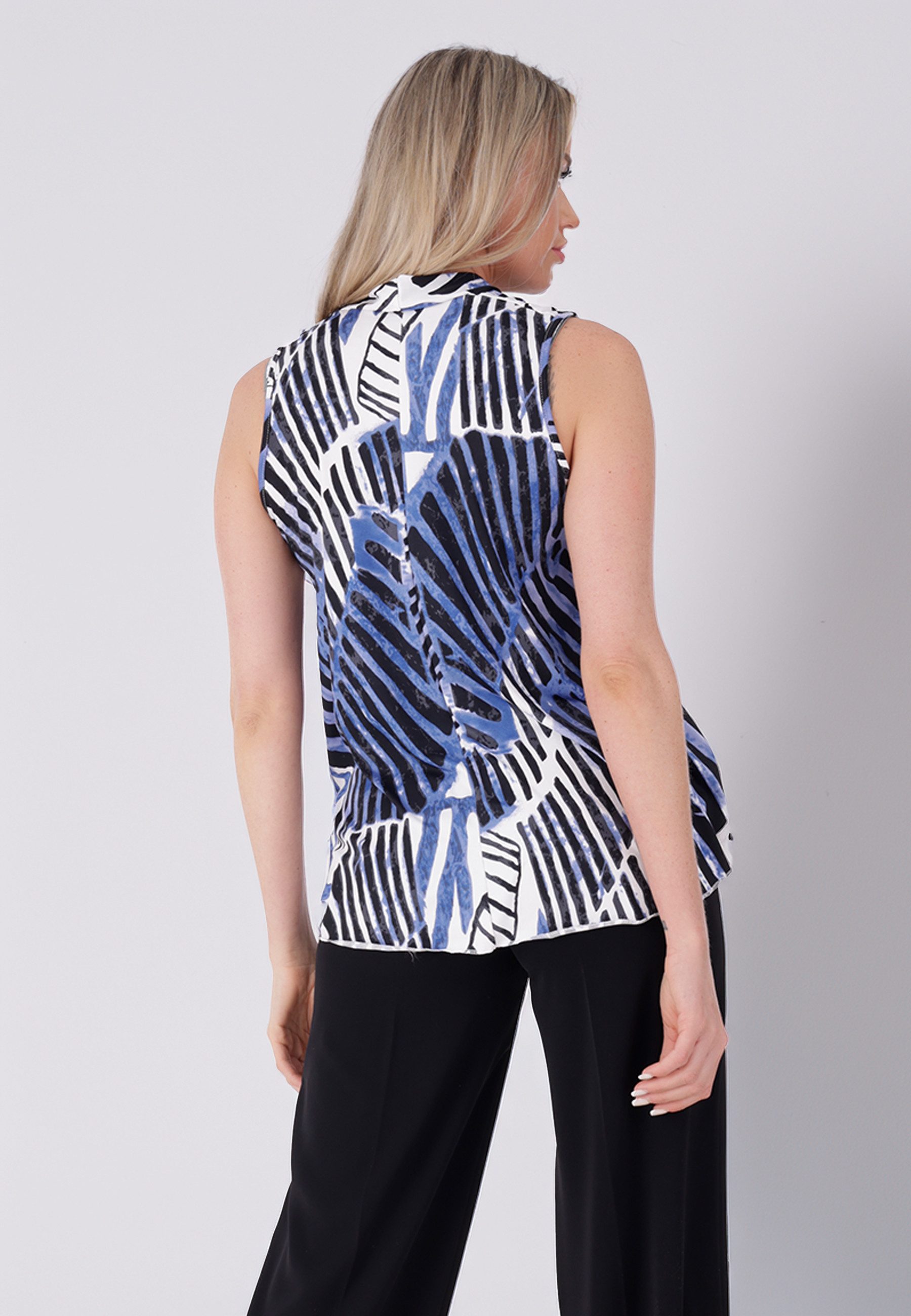 YC Fashion & Style Longtop aus fließendem Material – ärmellos & sommerlich