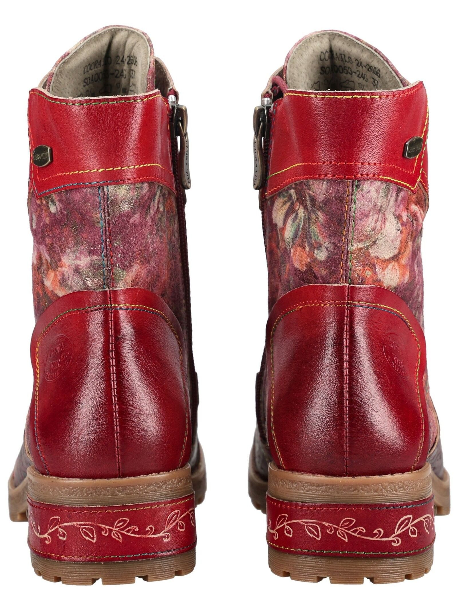 LAURA VITA LAURA VITA Stiefelette Leder/Textil Schnürstiefelette – Bild 5 von 5
