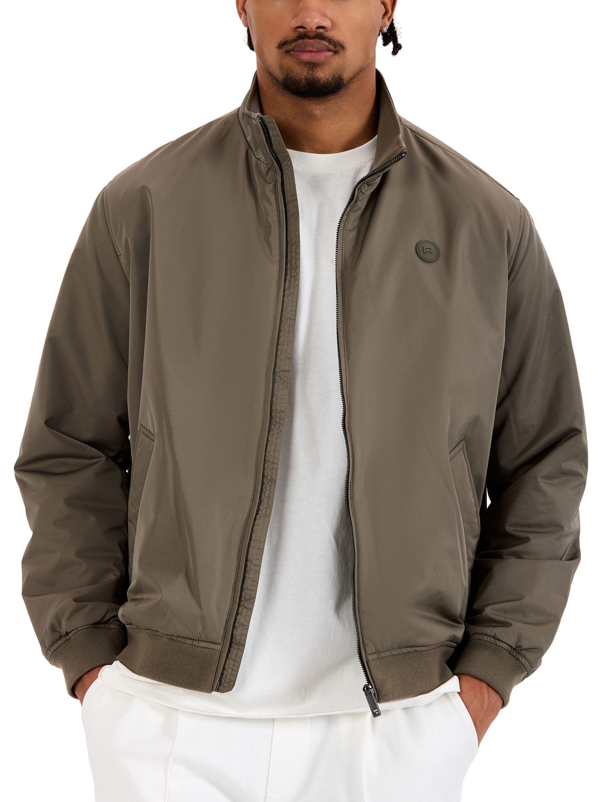 RED BRIDGE Sommerjacke mit Stehkragen und Reißverschluss Casual Look Strapa günstig online kaufen