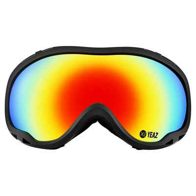 YEAZ Skibrille »CLIFF«, Premium-Ski- und Snowboardbrille für Erwachsene und Jugendliche