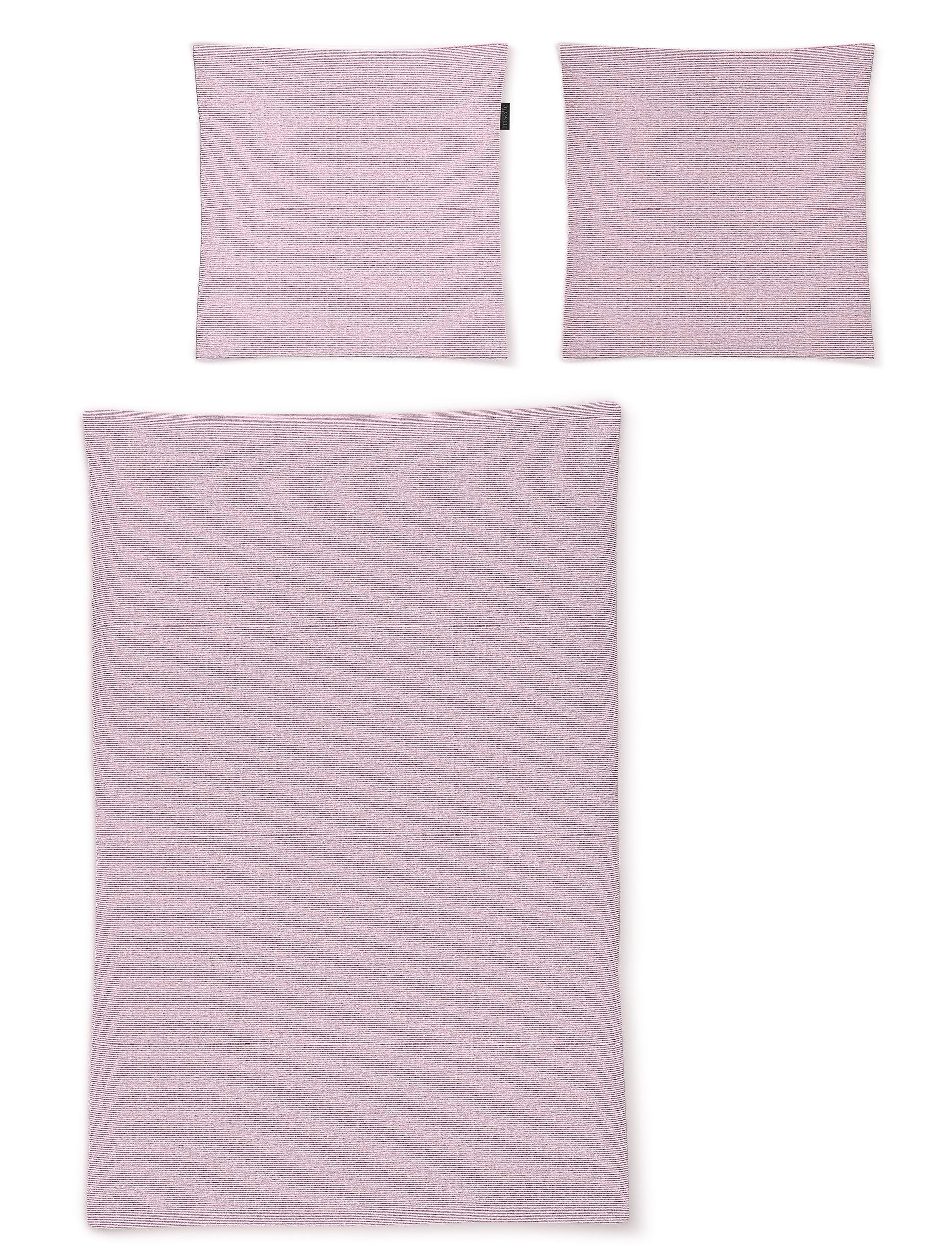 Irisette Bettwäsche Easy 8514, Seersucker, 2 teilig, pflegeleicht