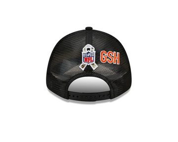 New Era Trucker Cap New Era NFL CHICAGO BEARS Salute to Service 2021 Sideline 9FORTY Game Cap