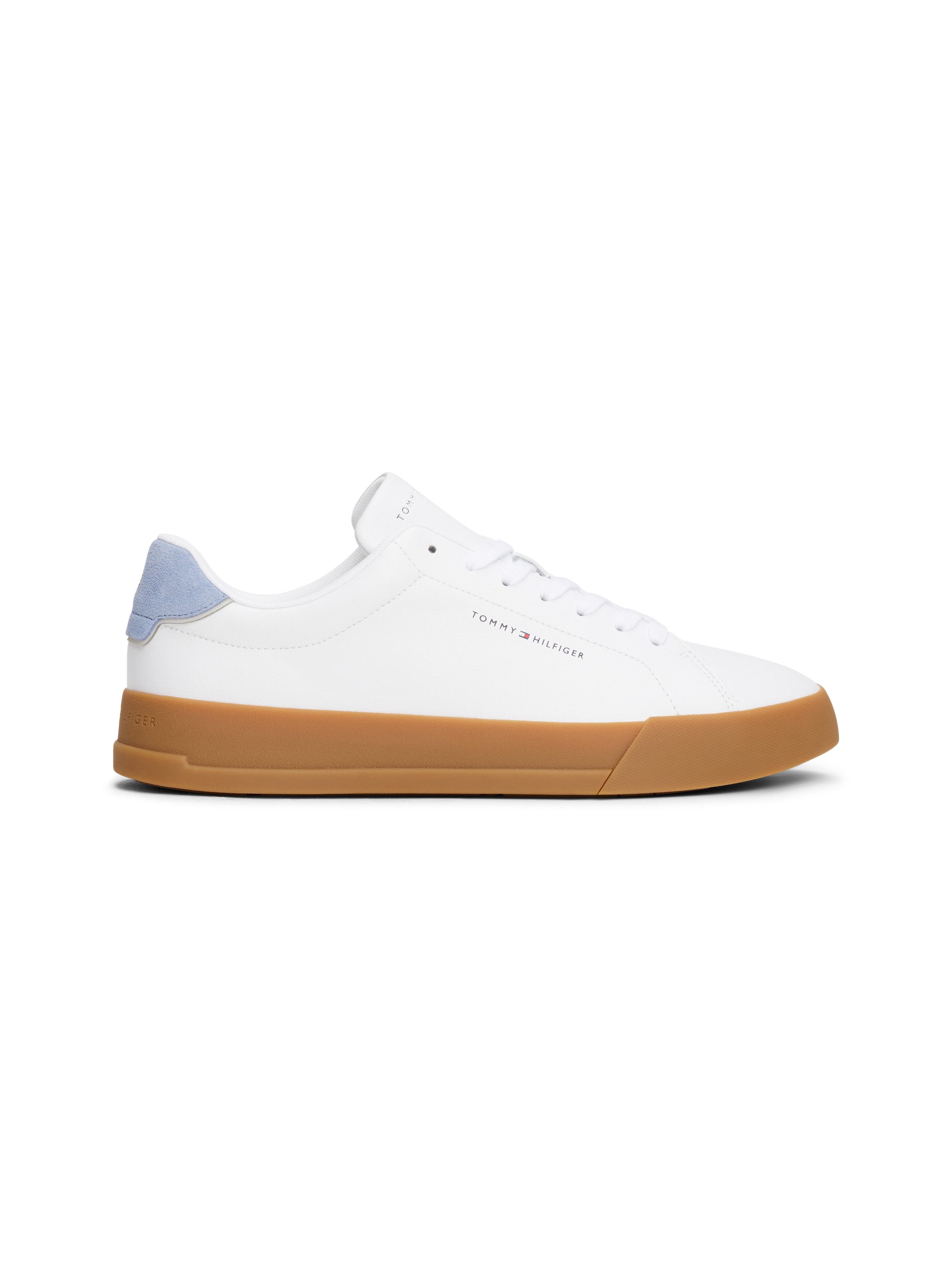 Tommy Hilfiger TH COURT LTH DETAIL ESS Sneaker, Freizeitschuh, Halbschuh, S günstig online kaufen