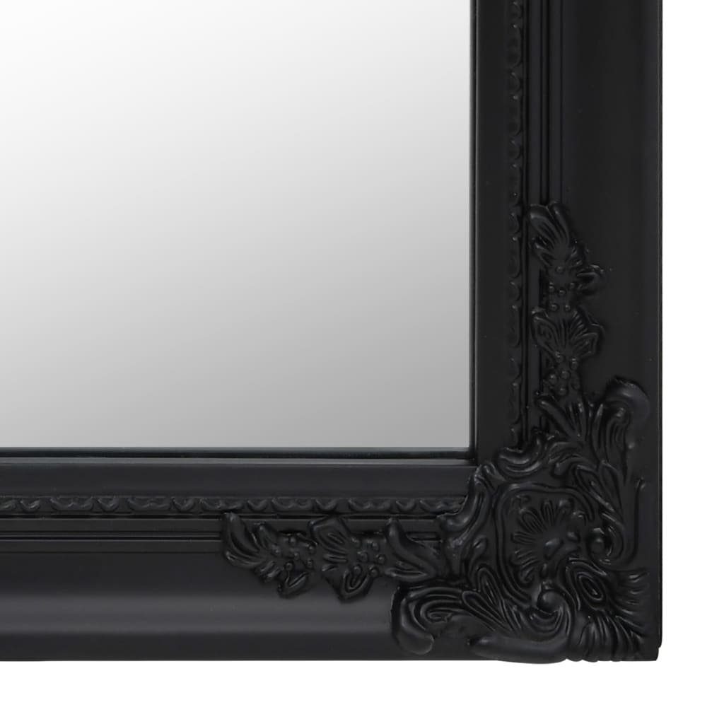 furnicato 45x180 Schwarz cm Standspiegel Wandspiegel