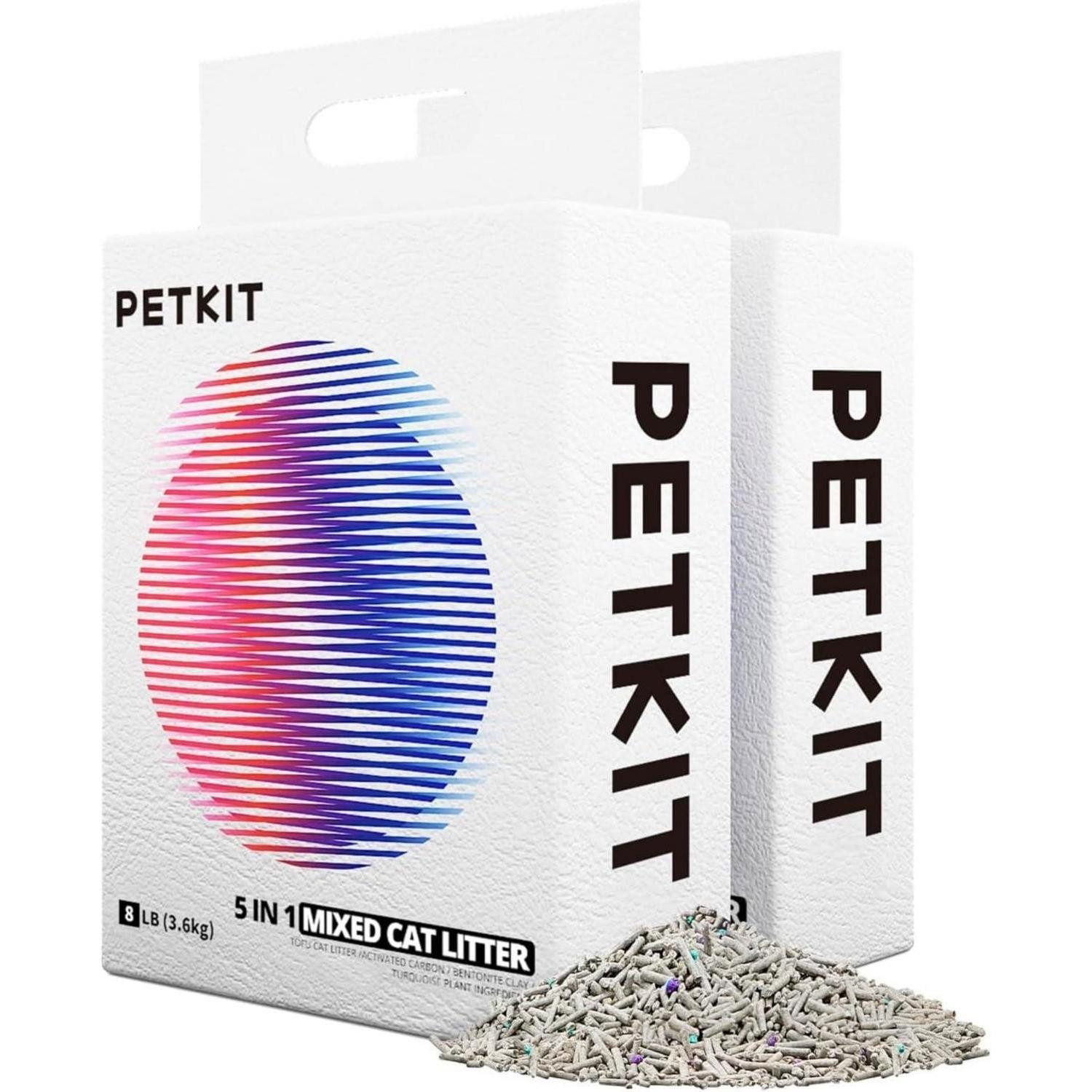 LuxusKollektion Katzen-Halsband 5-in-1 Gemischtes, Spülbares Katzenstreu, Aktivkohle, Extrem