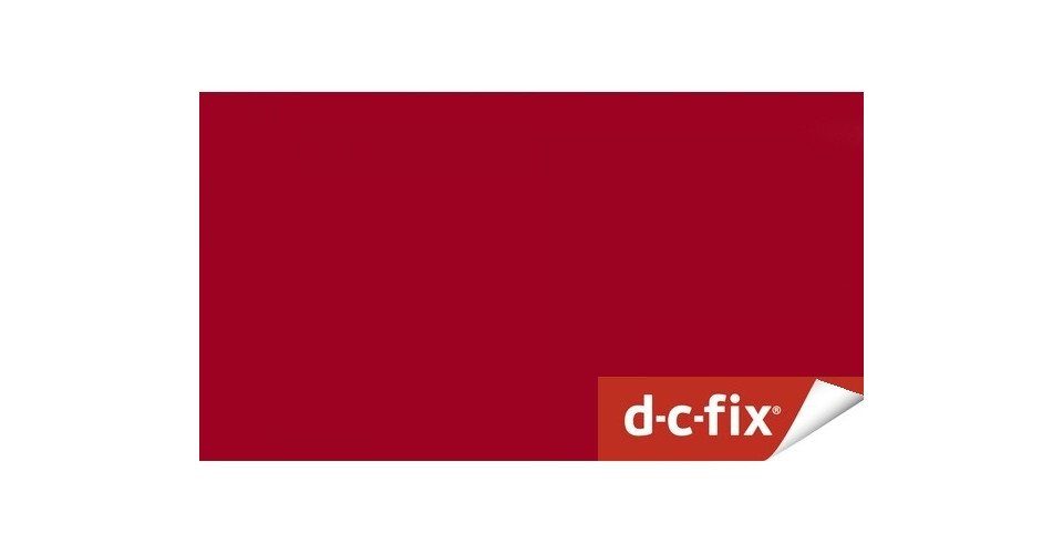 d-c-fix Wandfolie d-c-fix Selbstklebefolie Lack Uni signalrot 67,5, Einfarbig