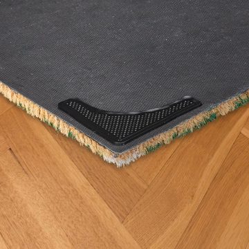 Antirutsch Teppichunterlage Teppich Antirutsch Pads 24er Set, relaxdays