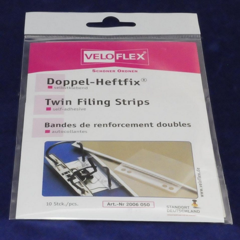 Thumbnail - VELOFLEX Abheftstreifen VELOFLEX® 2006050 Doppelheftfix Heftstreifen skl.
