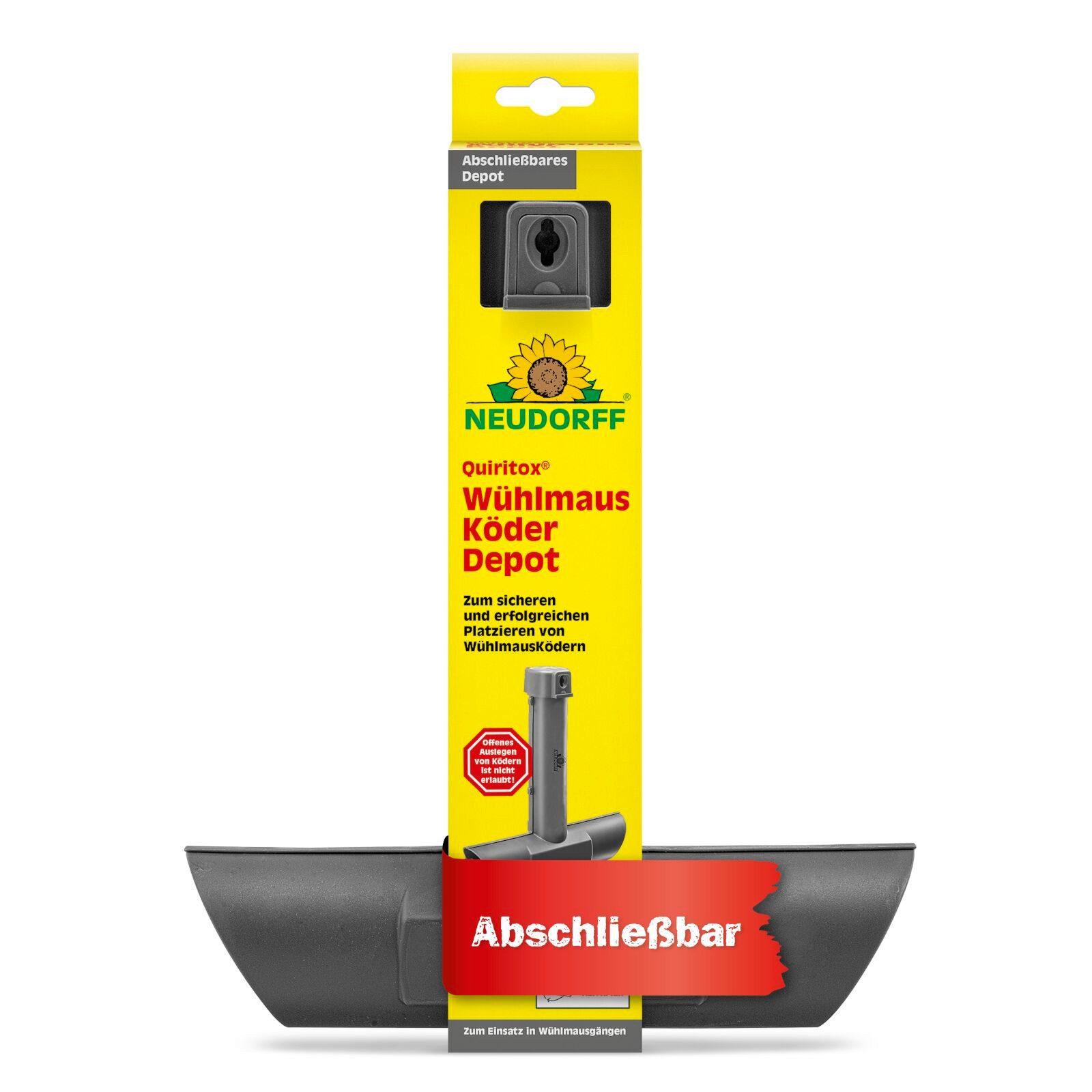 Neudorff Lebendfalle Quiritox WühlmausKöder Depot