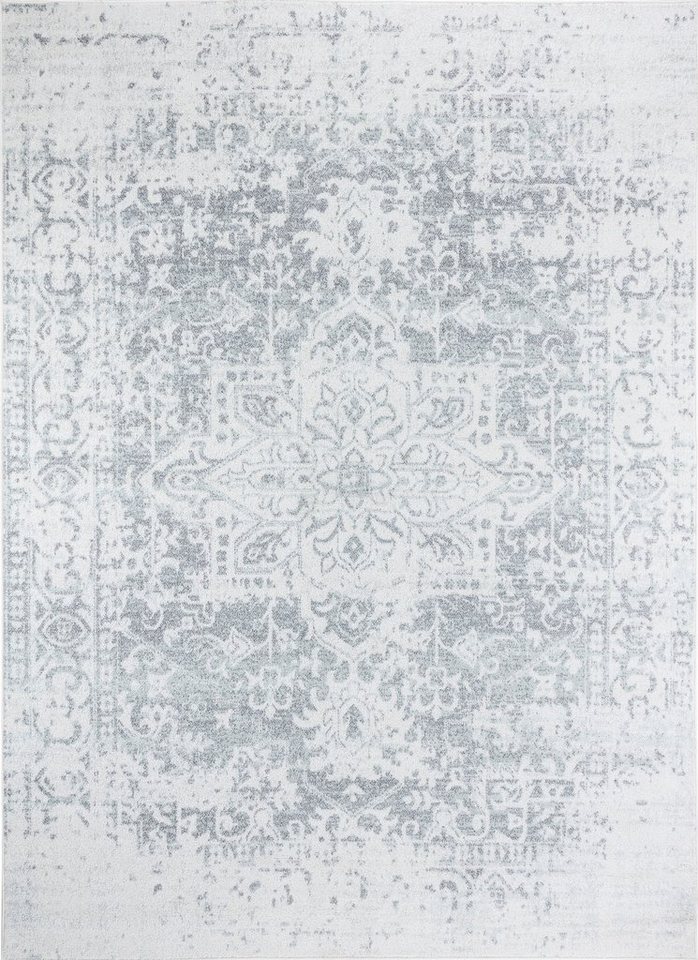 Teppich Traditional, Surya, rechteckig, Höhe: 12 mm