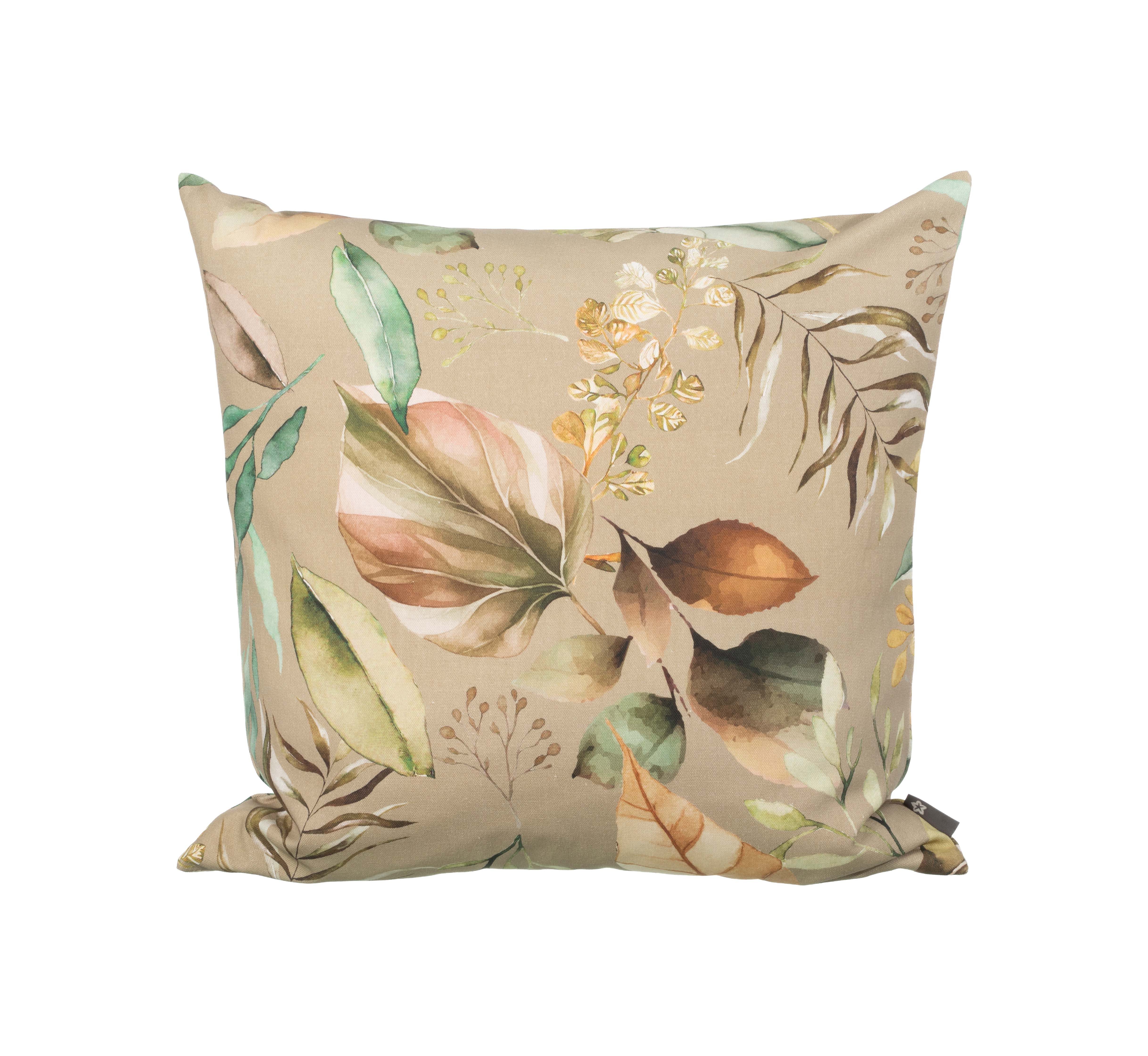 PICHLER Kissenhülle Druckdessin herbstlich Kissenhülle 2er Set 50 x 50 cm BOSCO Rechteck, (2 Stück), Kissenbezug für Dekokissen Zierkissen Kissenhülle