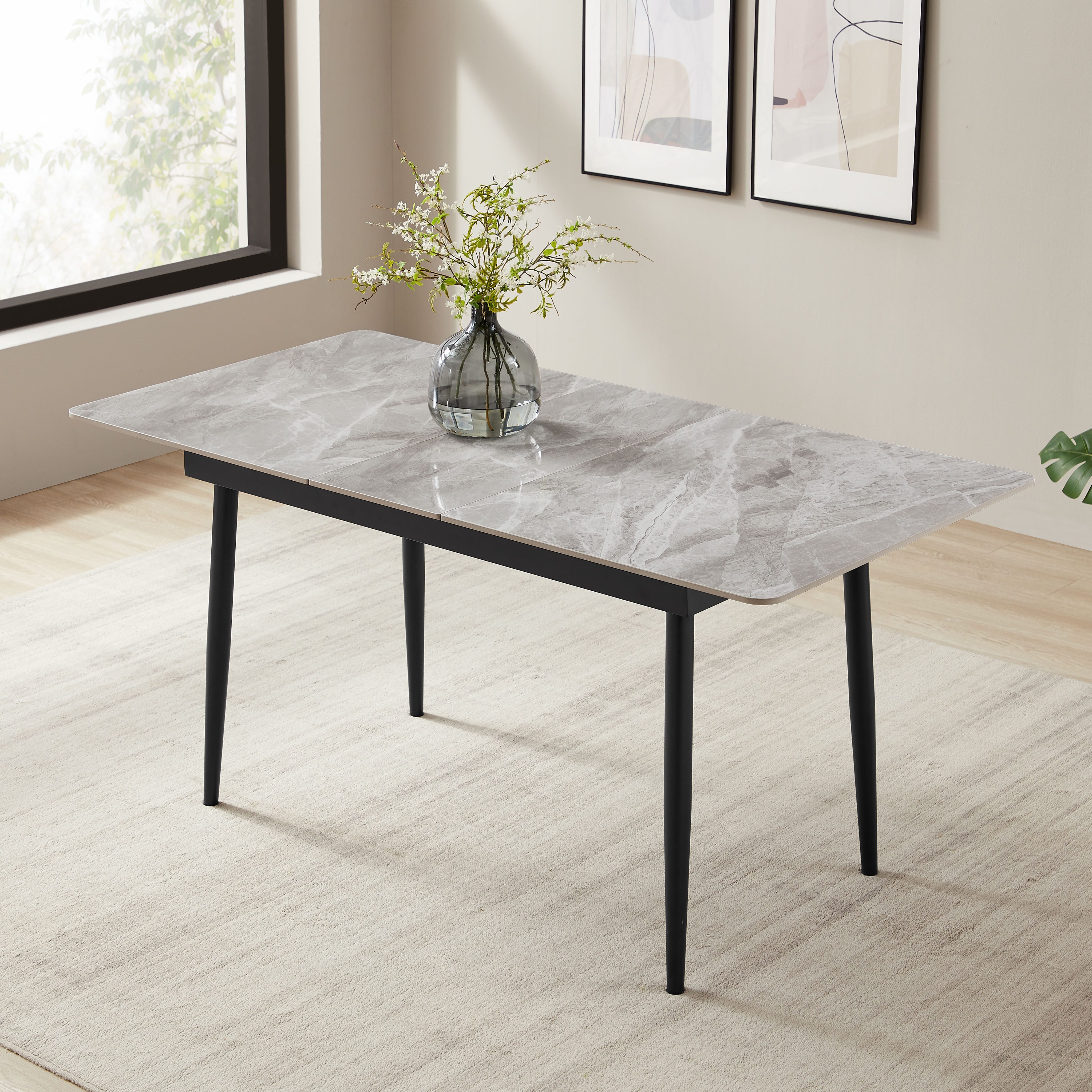 OTTO home Esstisch Ryla, robuste Sintersteinplatte, günstig online kaufen