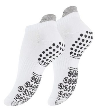 Stark Soul® Sneakersocken für Yoga und Pilates (3-Paar) mit ABS - Antirutschsohle