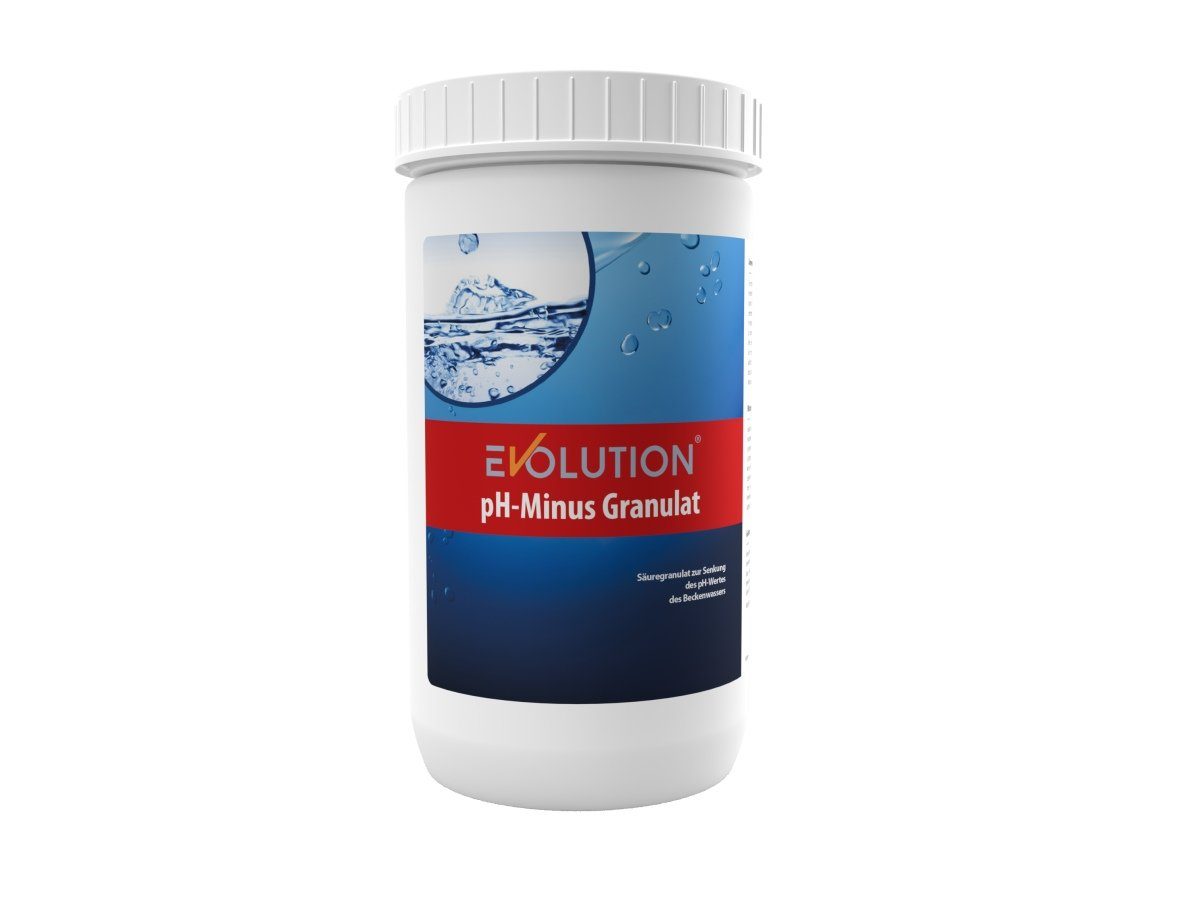EVOLUTION Poolpflege Evolution pH-Minus Granulat 1,5 kg Senkung pH-Wert Wasserpflege Pool