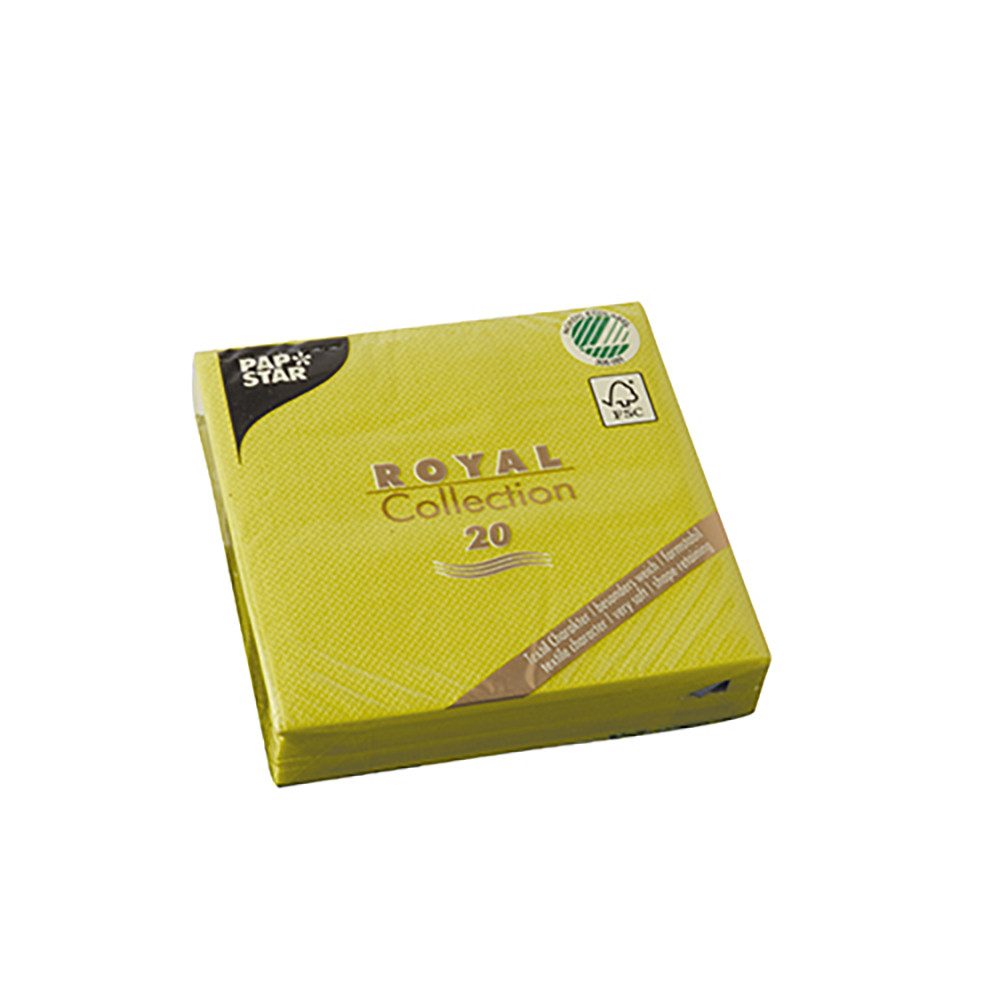 PAPSTAR Papierserviette, Servietten 25x25cm "Royal Collection" (20St) uni