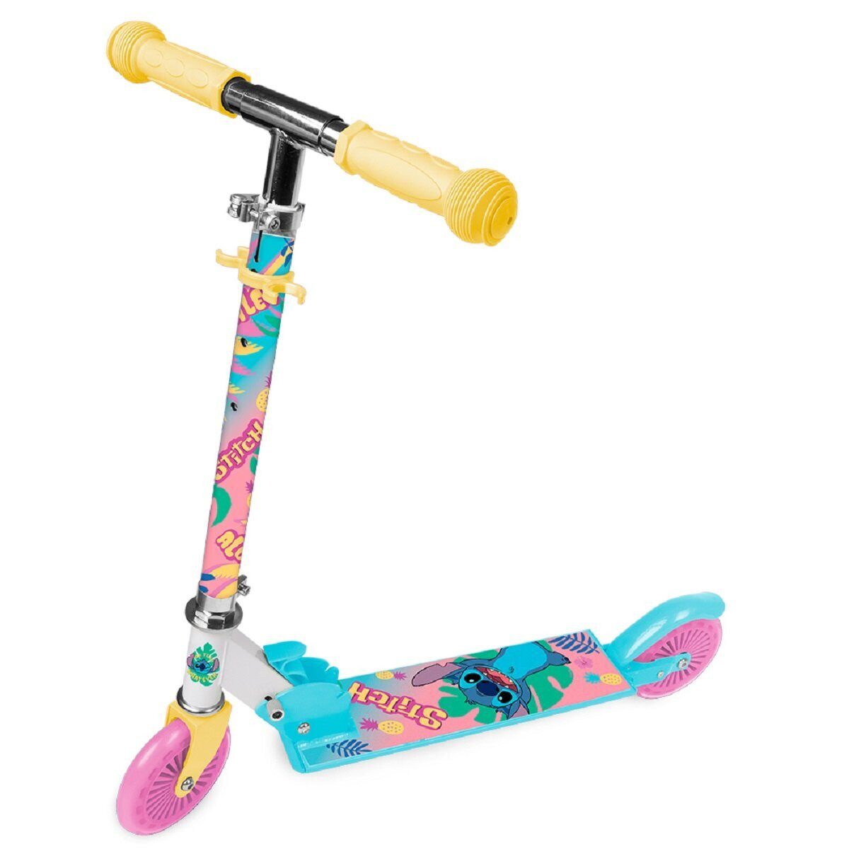 Tretroller Lilo & Stitch 2-Rad Scooter – Klappbar & sicher für Kinder
