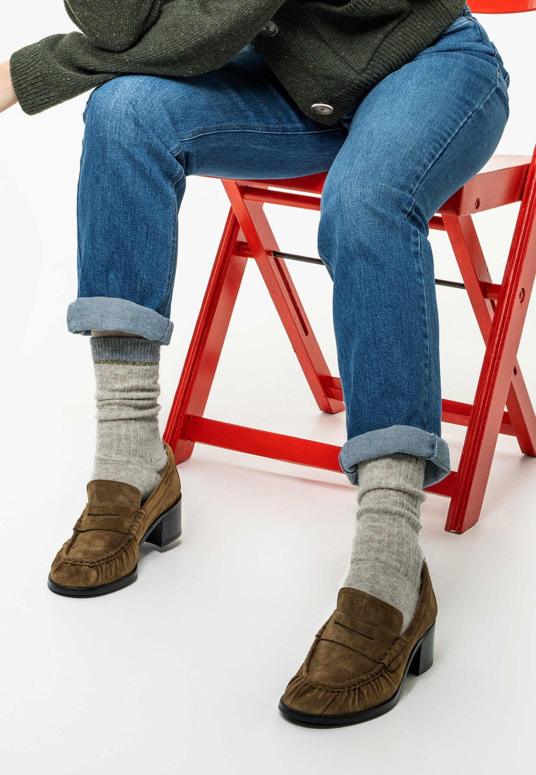 LIVING CRAFTS Socken PATRICE GOTS zertifiziert