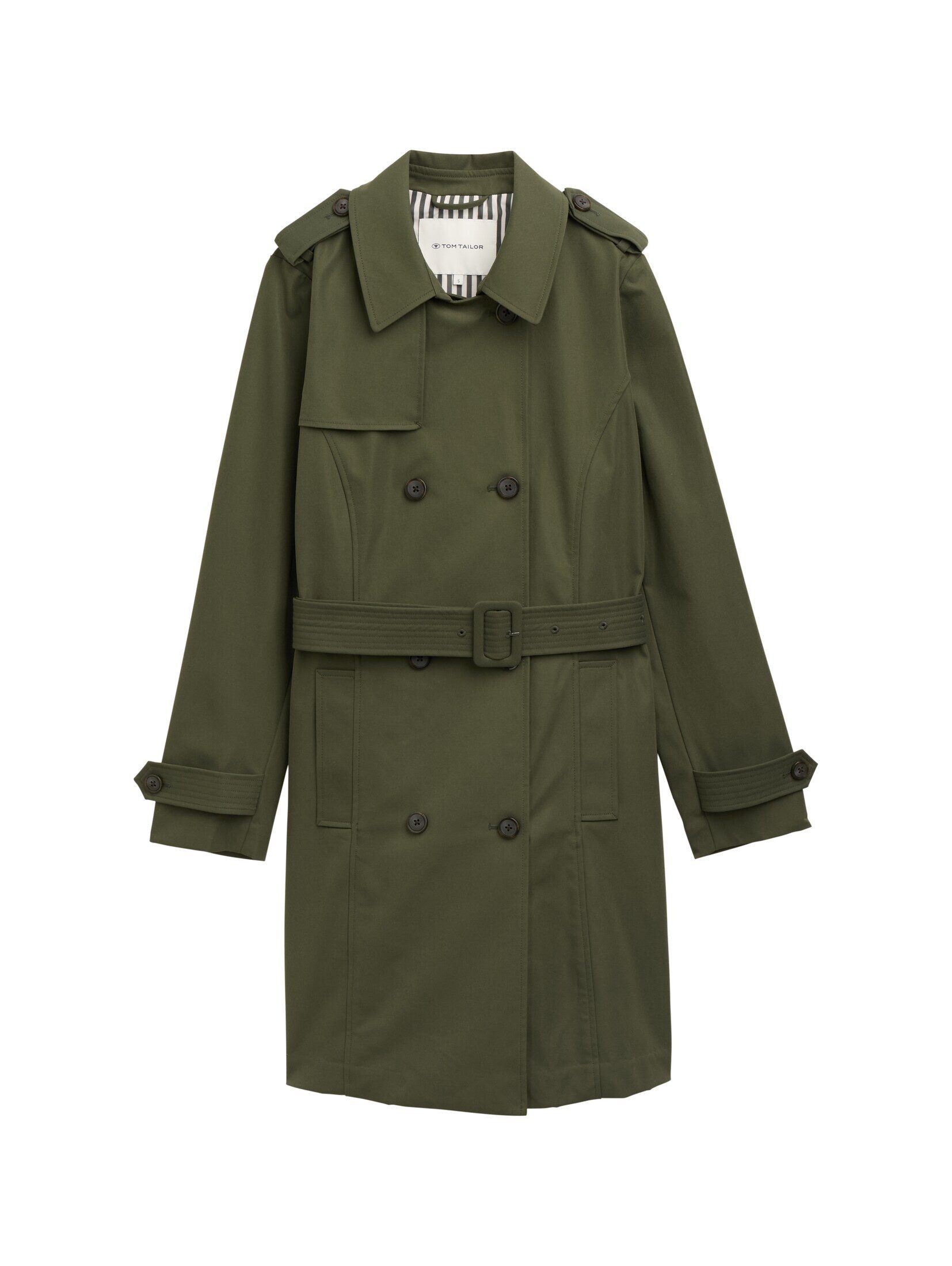 TOM TAILOR Kurzmantel Basic Trenchcoat Basic günstig online kaufen
