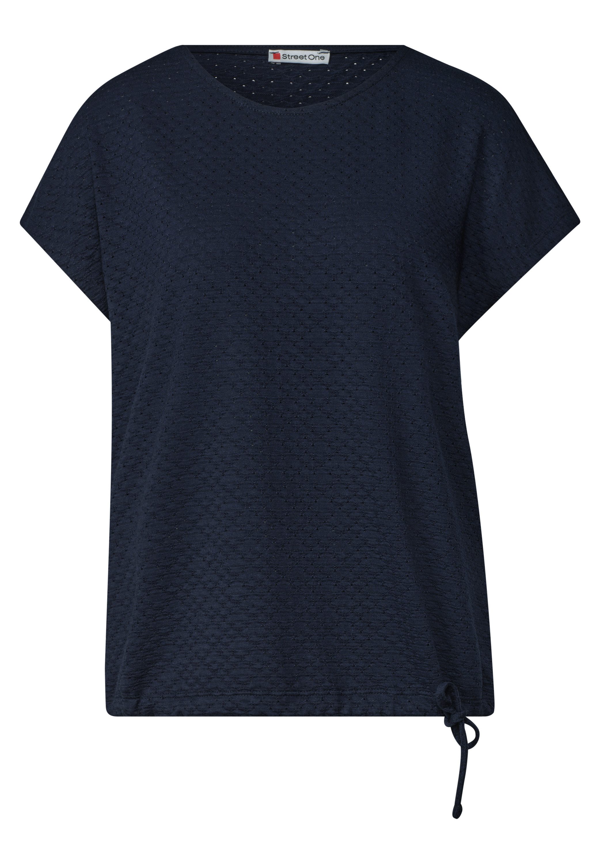 STREET ONE T-Shirt mit Rundhalsausschnitt – Bild 4 von 5