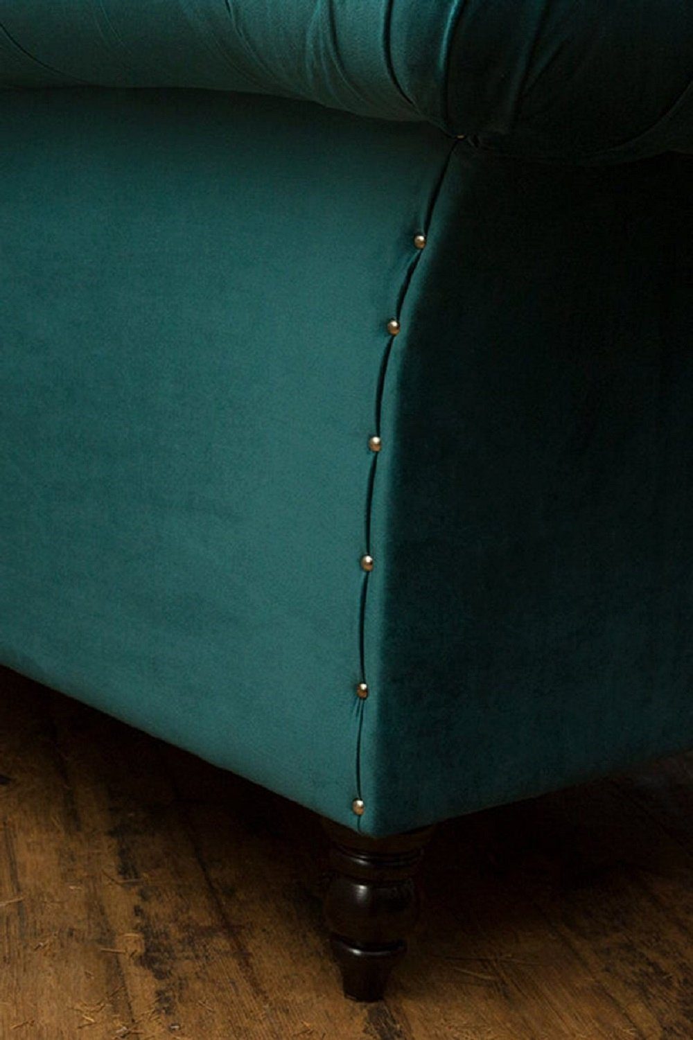 Sofa 2 Polster JVmoebel Sitzer Sofas Sofa Luxus Chesterfield Textil Design