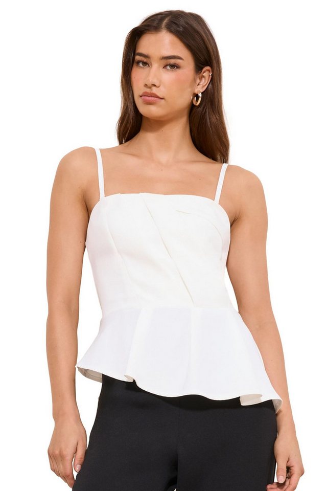 LIPSY Jumpsuit Lipsy Tailored Fit Bandeau-Jumpsuit mit Schößchen (1-tlg)