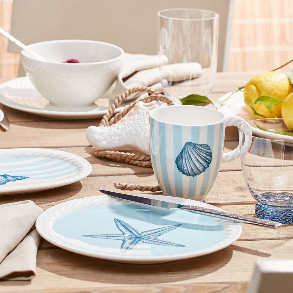 Villeroy & Boch Besteck-Set Montauk Tafelbesteck 30-teilig (30-tlg), 6 Personen, Edelstahl, Edelstahl, 30 Stck, spülmaschinenfest