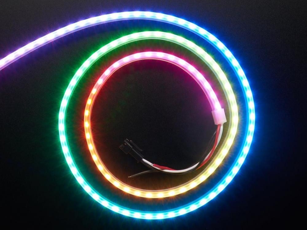 Adafruit NeoPixel LED Side Light Streifen - 120 LED, 1m Smarter LED-Lichtstreifen