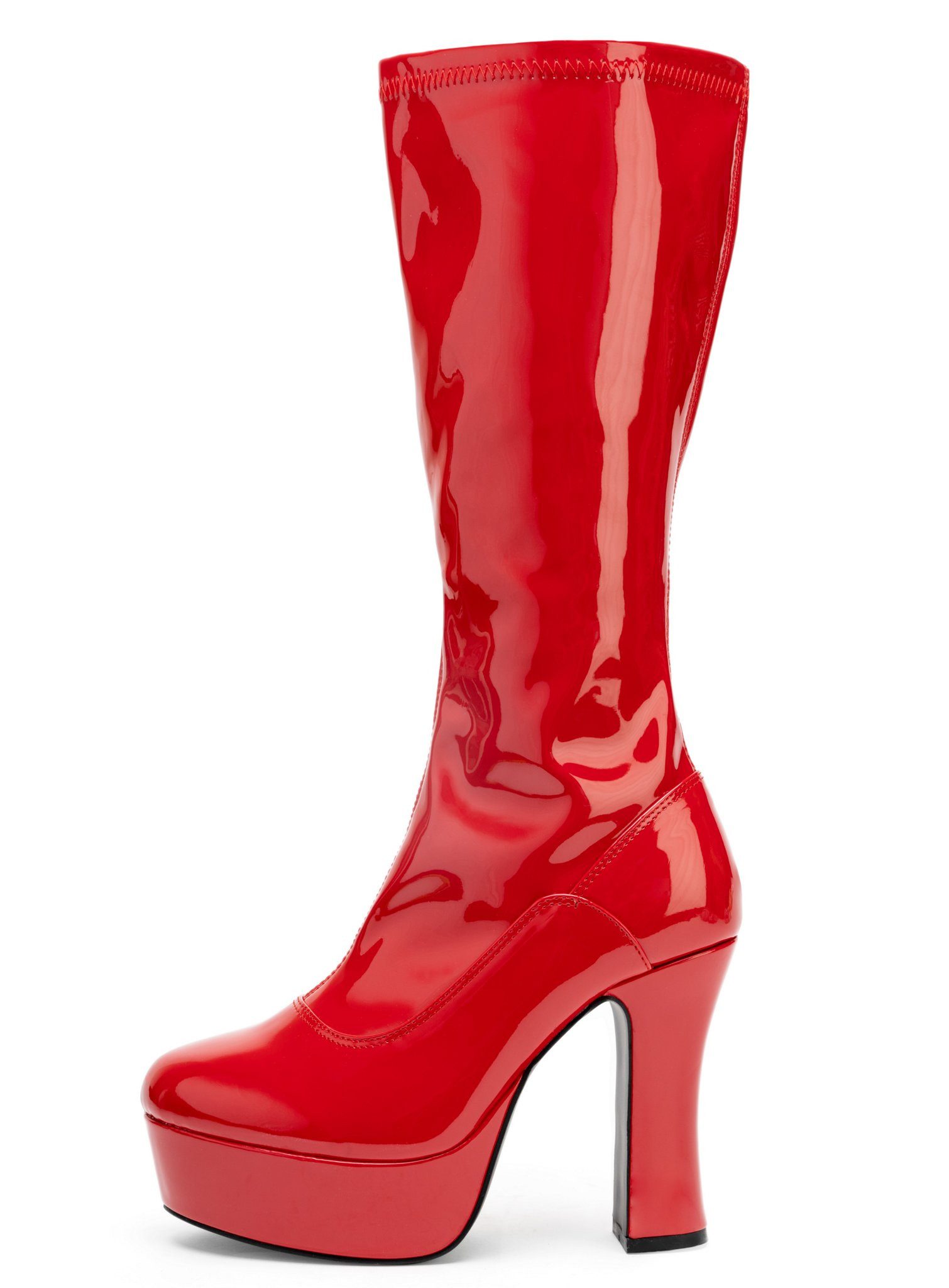 Pleaser Kostüm Plateau Stiefel mit Reißverschluss