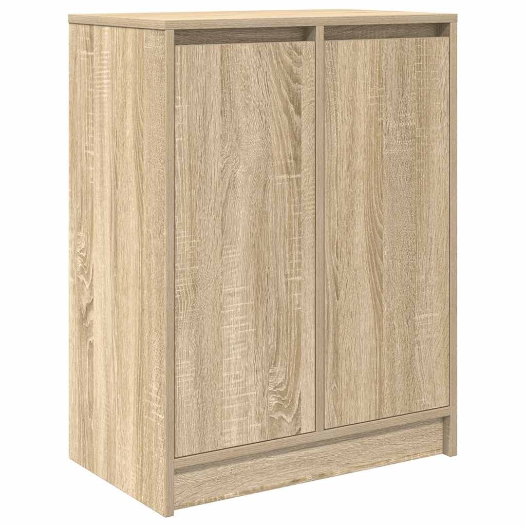 vidaXL Schuhregal Schuhschrank Sonoma-Eiche 57x34x76 cm günstig online kaufen