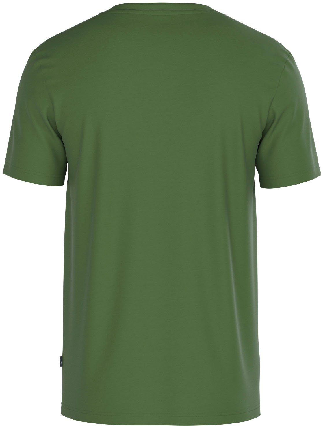 Rundhalsshirt mit Green Joop JJJ-09Alex Jeans Bright Logo-Frontprint