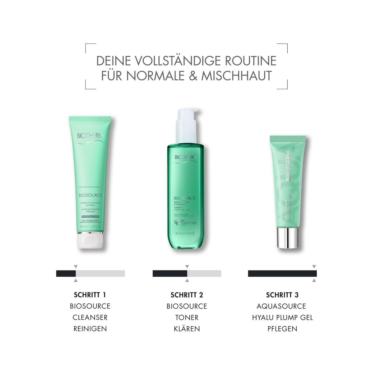 BIOTHERM Tagescreme Aquasource Hyalu Plump Gel, für Alle Hauttypen