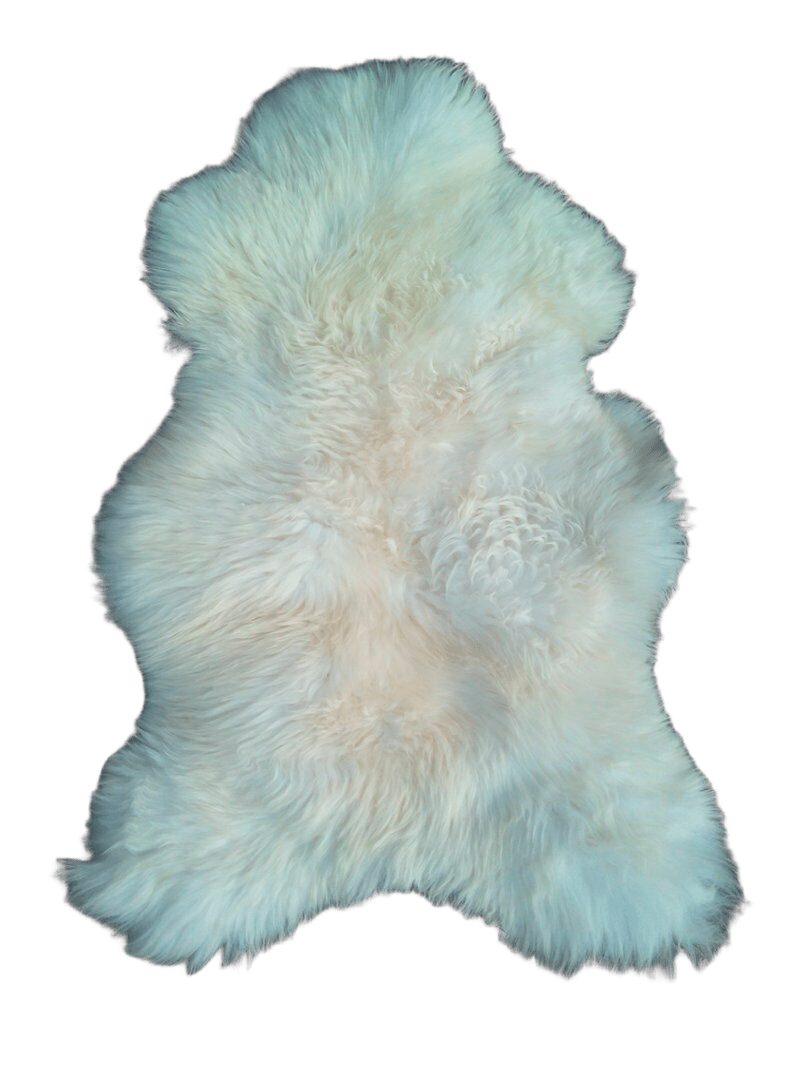 Fellteppich Schaffell naturweiß – Öko Lammfell ca. 100 cm – weich & dicht