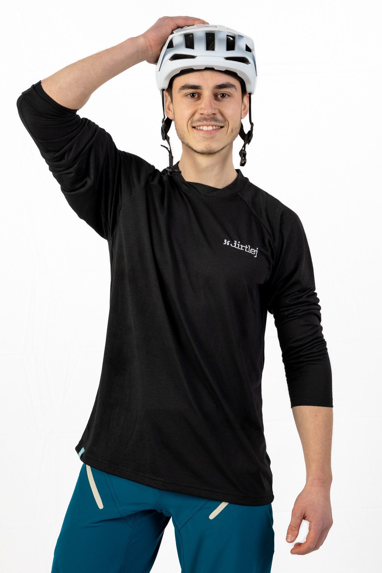 Dirtlej Funktionsshirt mountee men long black