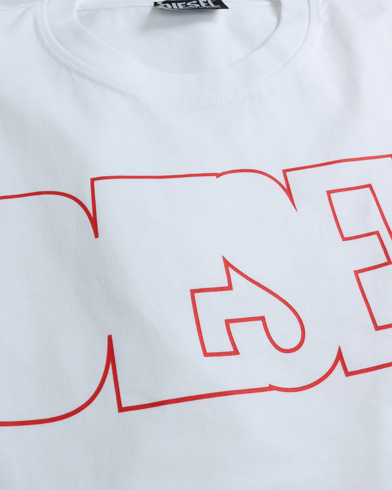 Diesel Rundhalsshirt Slim Fit Logo Shirt - T-DIEGOR 250215 günstig online kaufen