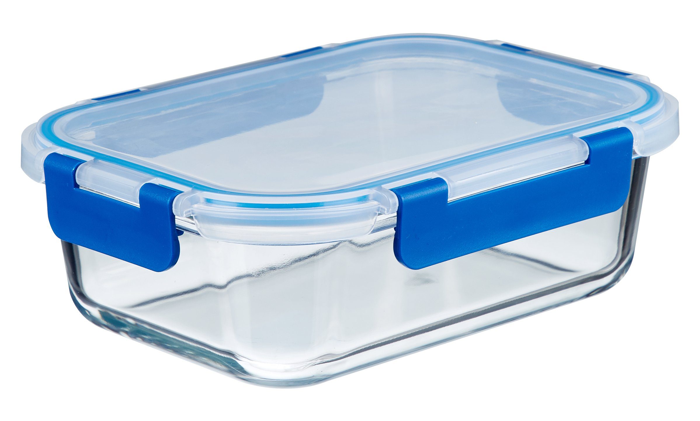 Goldhofer Vorratsglas ohne 1-tlg., als (Spar-Set, verschiedene Setgrößen), Deckel & ohne Backen Glasbehälter Meal mit Prep Deckel, BPA-frei luftdicht ideal Deckel Hitzebeständig Boxen