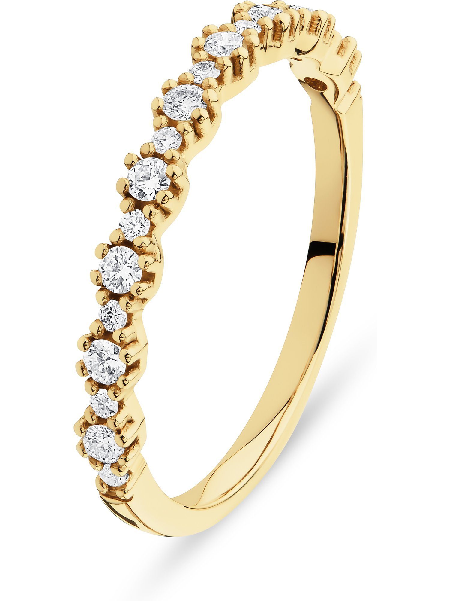 CHRIST Diamantring CHRIST Damen-Damenring 9 Diamant günstig online kaufen