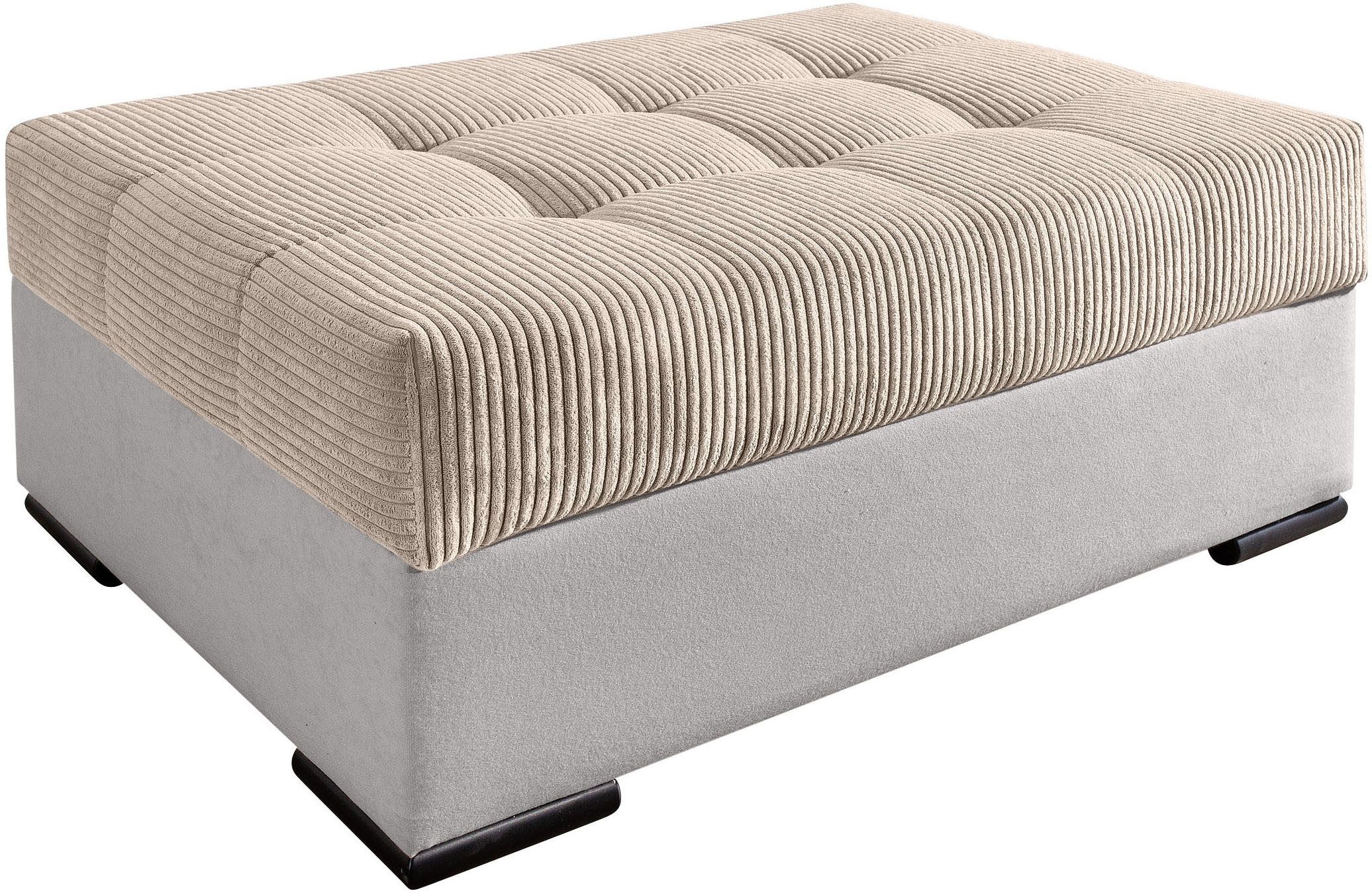 COLLECTION AB Hocker Josy, B: 98 cm, individuell zu kombinieren, Federkern