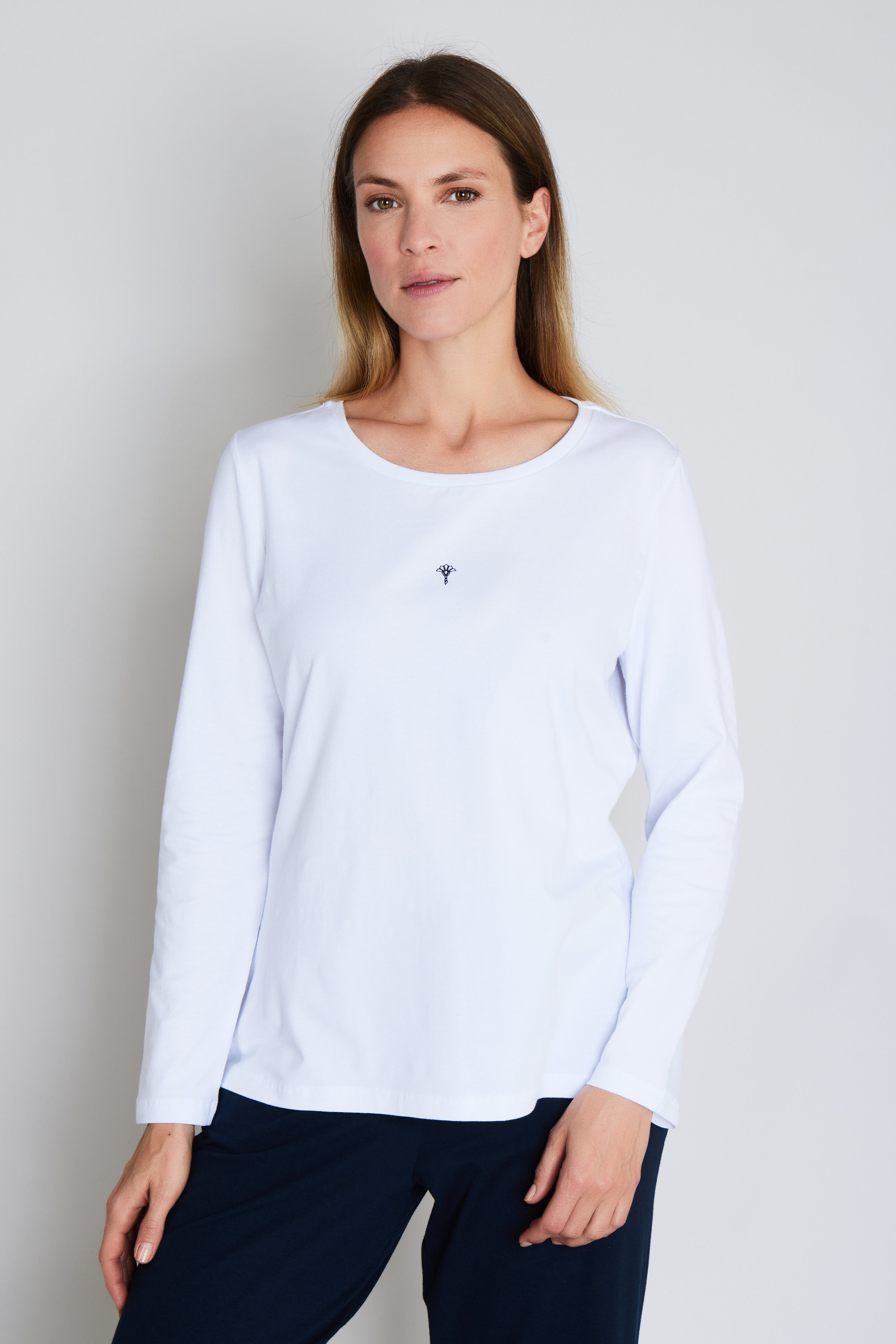 JOOP! Pyjamaoberteil Cosy mit Rundhalsausschnitt günstig online kaufen