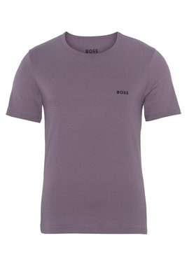 BOSS T-Shirt (Set, 3-tlg) mit BOSS Schriftzug auf der Brust